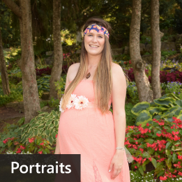 Portraits, family and couples